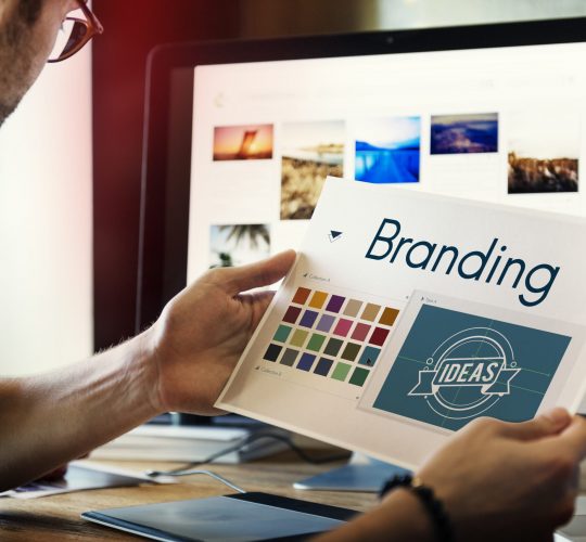 Branding Ideas Design Identitiy Marketing Concept